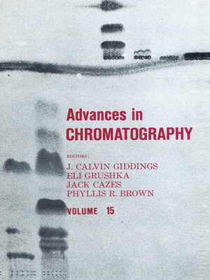 cover image of Advances in Chromatography, Volume 15